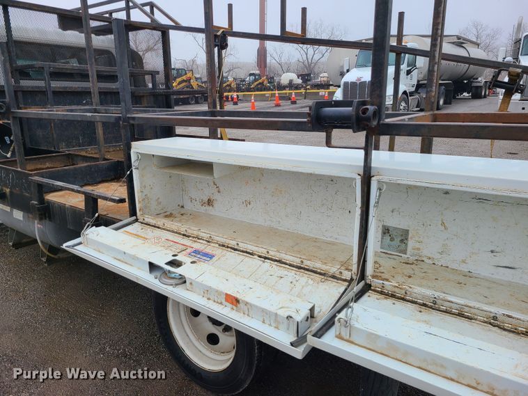 image for item LH9959 2017 Isuzu NPR  flatbed truck