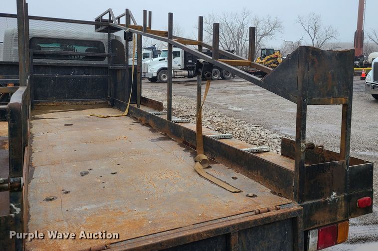 image for item LH9959 2017 Isuzu NPR  flatbed truck