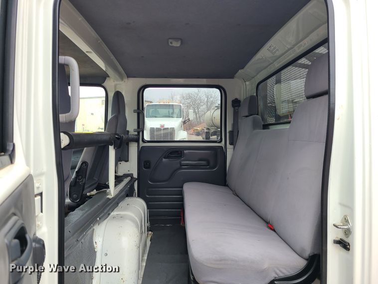 image for item LH9959 2017 Isuzu NPR  flatbed truck