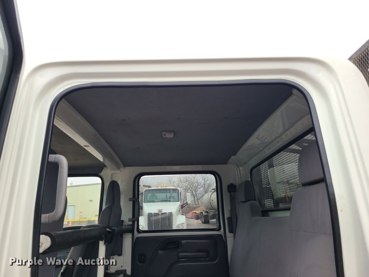 image for item LH9959 2017 Isuzu NPR  flatbed truck