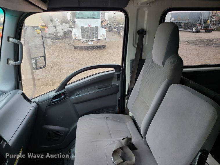 image for item LH9959 2017 Isuzu NPR  flatbed truck