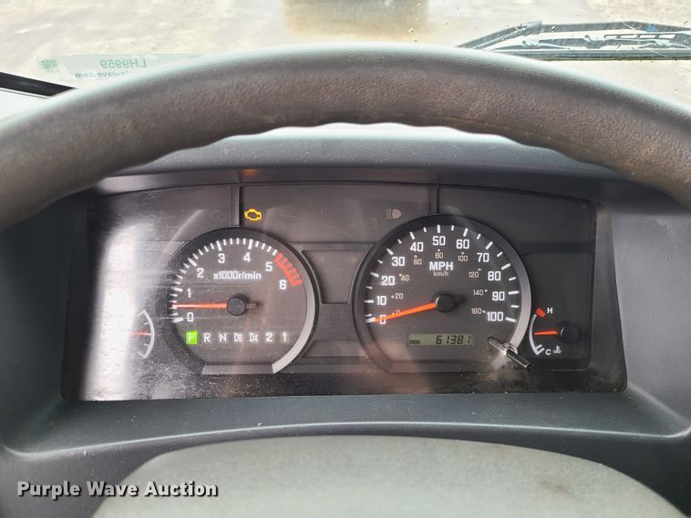 image for item LH9959 2017 Isuzu NPR  flatbed truck