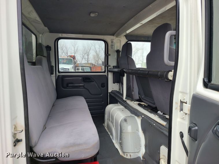 image for item LH9959 2017 Isuzu NPR  flatbed truck