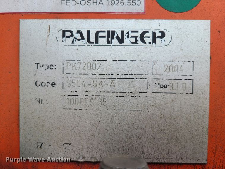 image for item LH9960 2014 Western Star 4700SB  crane truck