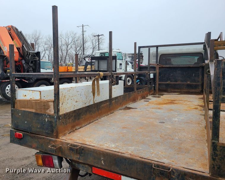 image for item LH9961 2016 Isuzu NPR  flatbed truck