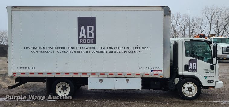 image for item LH9962 2018 Isuzu NPR  box truck