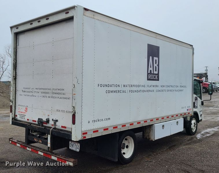 image for item LH9962 2018 Isuzu NPR  box truck