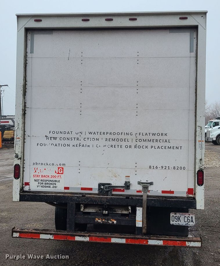 image for item LH9962 2018 Isuzu NPR  box truck