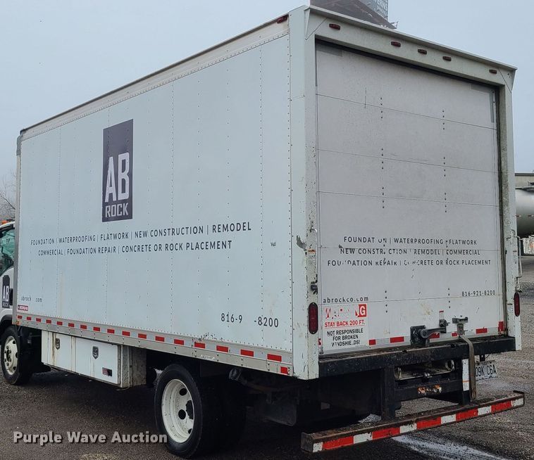 image for item LH9962 2018 Isuzu NPR  box truck