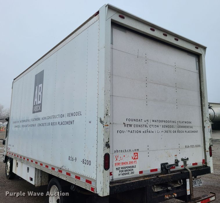 image for item LH9962 2018 Isuzu NPR  box truck