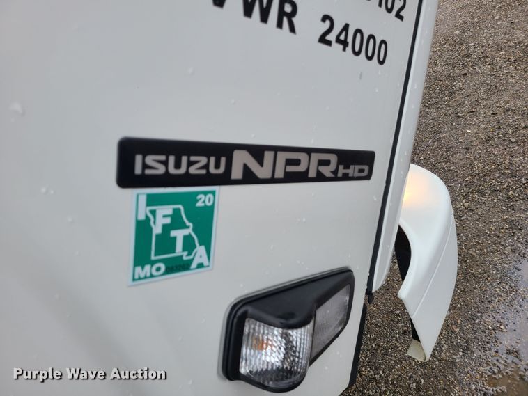 image for item LH9962 2018 Isuzu NPR  box truck