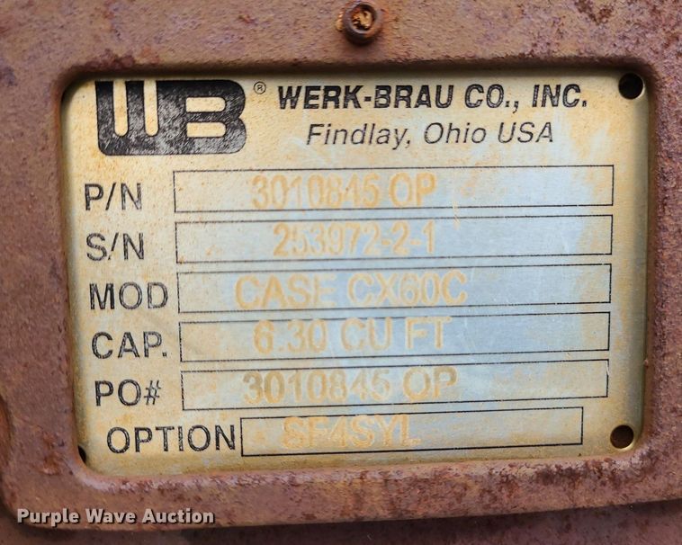 image for item LI9015 Werk-Brau 3010845OP  excavator bucket