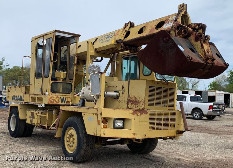 image for item LI9130 Gradall G3WD  wheeled excavator