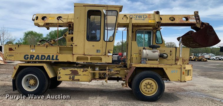 image for item LI9130 Gradall G3WD  wheeled excavator