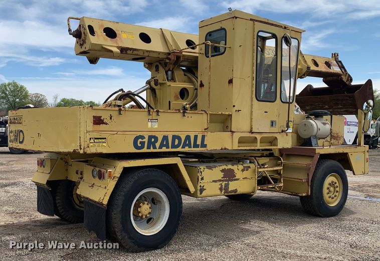 image for item LI9130 Gradall G3WD  wheeled excavator