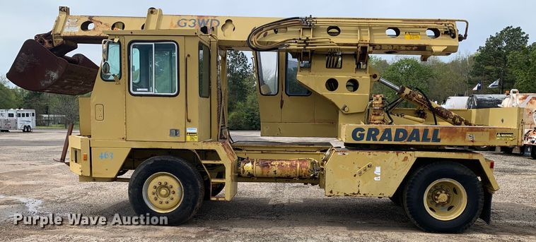 image for item LI9130 Gradall G3WD  wheeled excavator