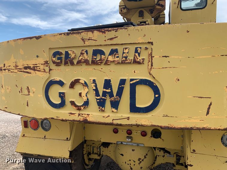 image for item LI9130 Gradall G3WD  wheeled excavator