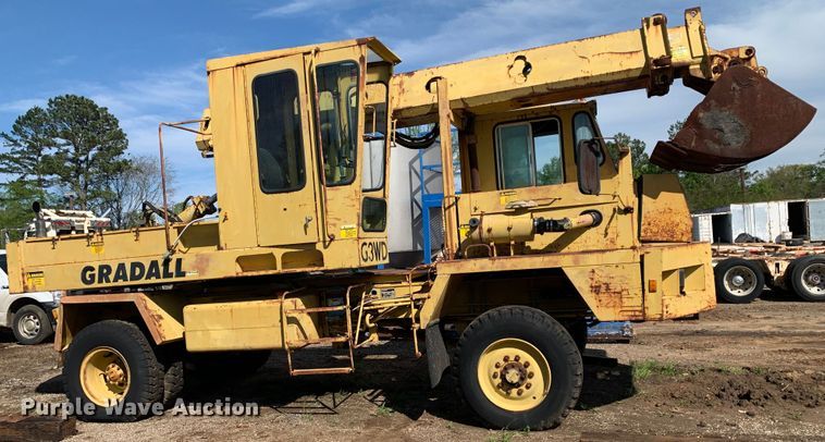 image for item LI9131 Gradall G3WD  wheeled excavator