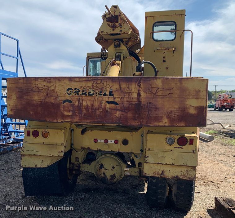 image for item LI9131 Gradall G3WD  wheeled excavator