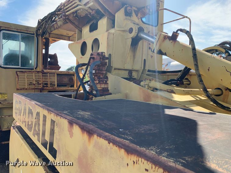 image for item LI9131 Gradall G3WD  wheeled excavator