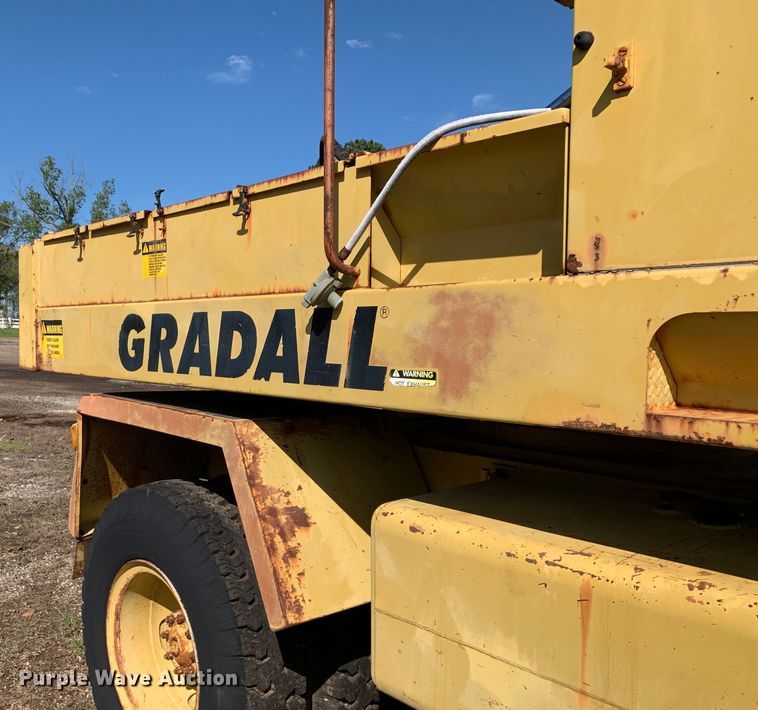 image for item LI9131 Gradall G3WD  wheeled excavator