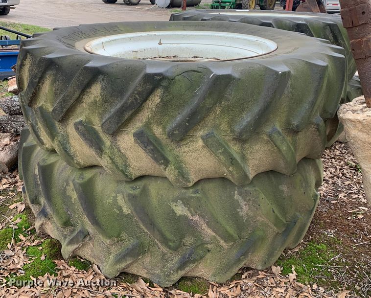 image for item LI9188 (4) Goodyear 20.8R42 tires