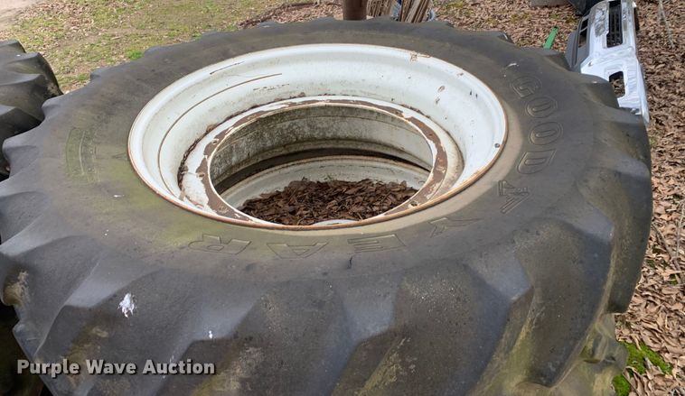 image for item LI9188 (4) Goodyear 20.8R42 tires