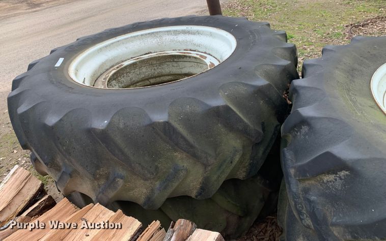 image for item LI9188 (4) Goodyear 20.8R42 tires