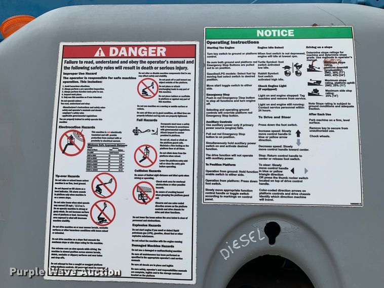 image for item LI9228 2006 Genie Z-45/25  boom lift