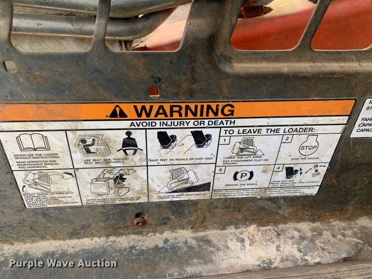 image for item LI9238 2008 Bobcat T870  tracked skid steer loader