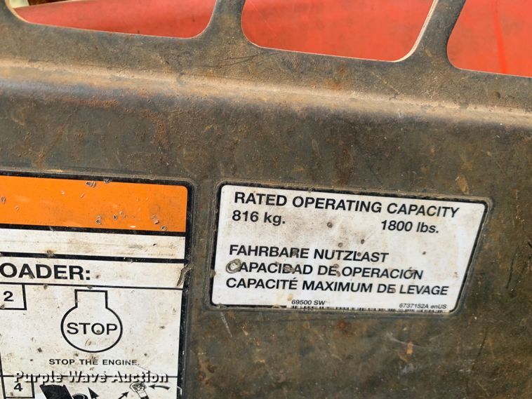 image for item LI9238 2008 Bobcat T870  tracked skid steer loader