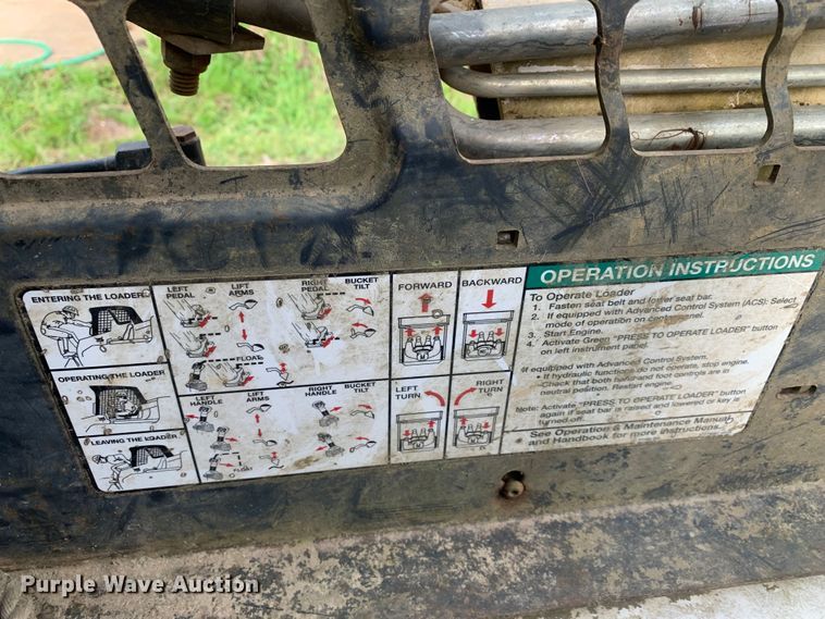 image for item LI9238 2008 Bobcat T870  tracked skid steer loader