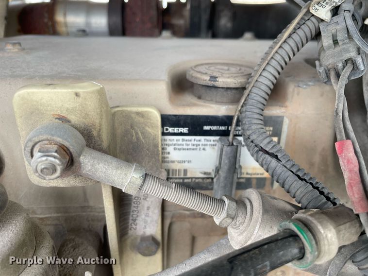 image for item LJ9566 2007 Ingersoll Rand P185WJD  air compressor