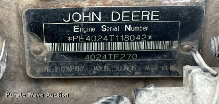 image for item LJ9566 2007 Ingersoll Rand P185WJD  air compressor