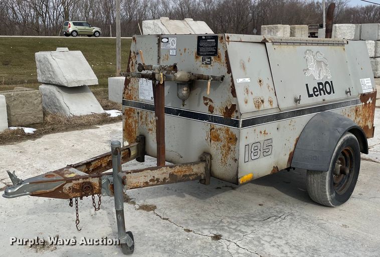 image for item LJ9567 1995 Leroi Q185DJ-E  air compressor