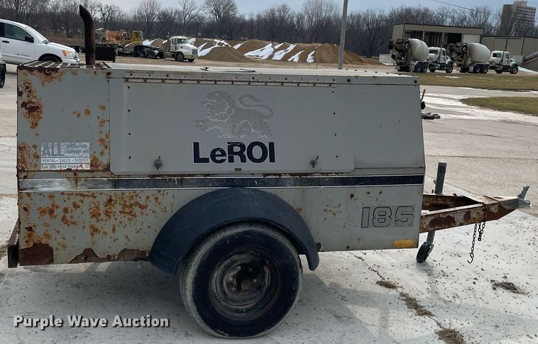 image for item LJ9567 1995 Leroi Q185DJ-E  air compressor