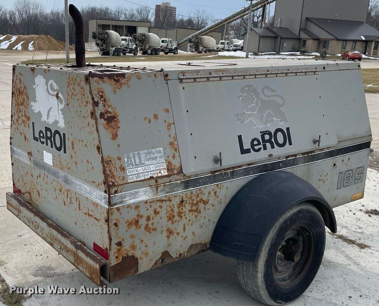 image for item LJ9567 1995 Leroi Q185DJ-E  air compressor