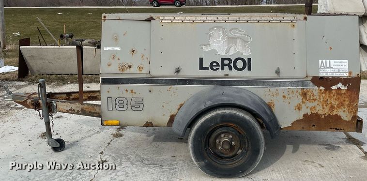 image for item LJ9567 1995 Leroi Q185DJ-E  air compressor