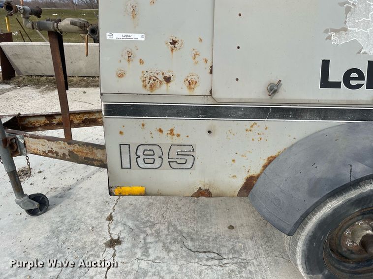 image for item LJ9567 1995 Leroi Q185DJ-E  air compressor