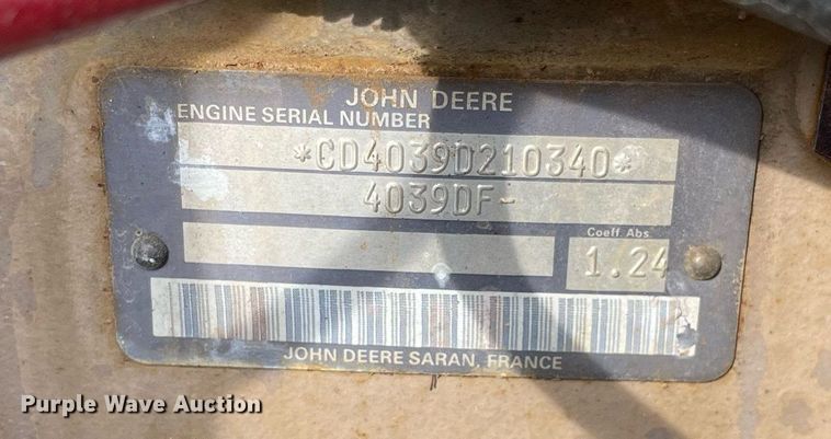 image for item LJ9567 1995 Leroi Q185DJ-E  air compressor