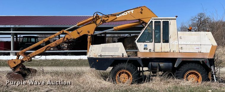 image for item LJ9571 Drott 40 BYR  wheeled excavator