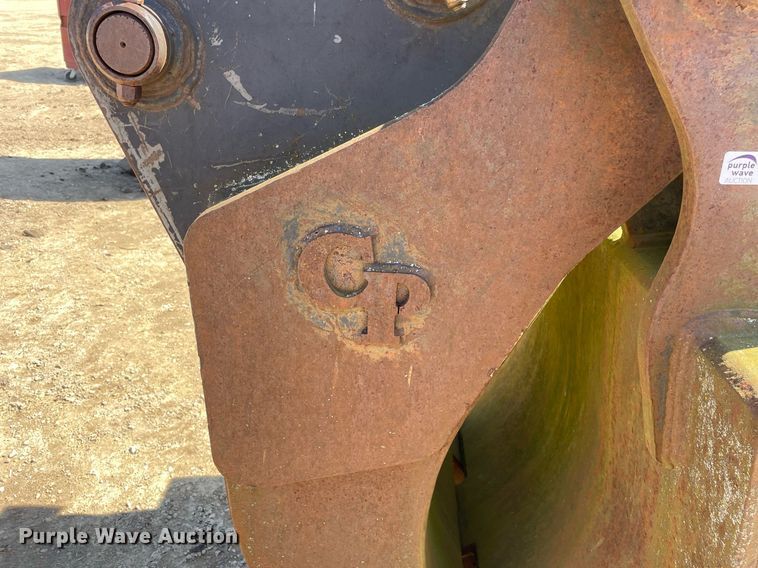 image for item LJ9580 CP  45" W grapple bucket