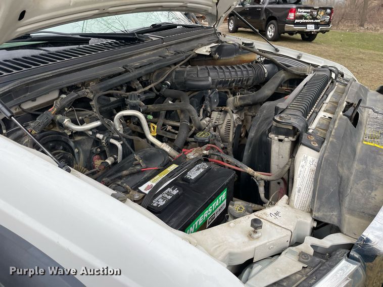 image for item LJ9595 2006 Ford F450 Super Duty XLT  flatbed truck