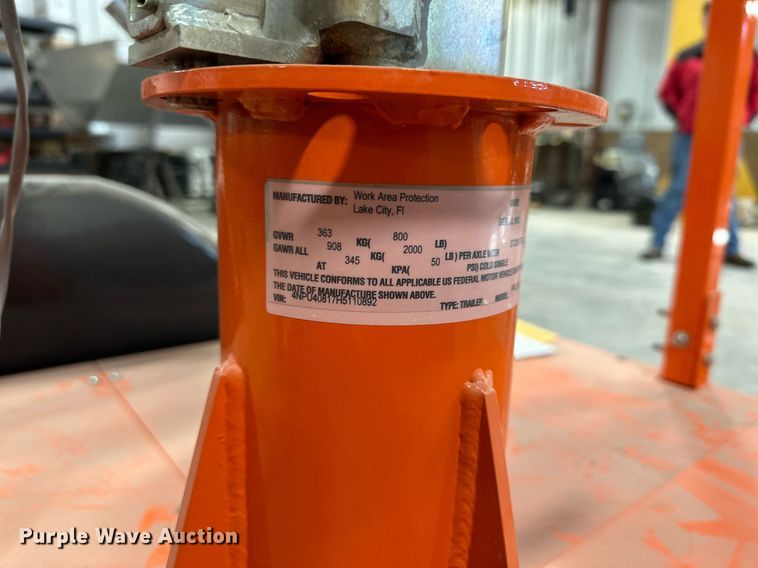 image for item LP9850 2017 Arrowmaster  arrow board trailer