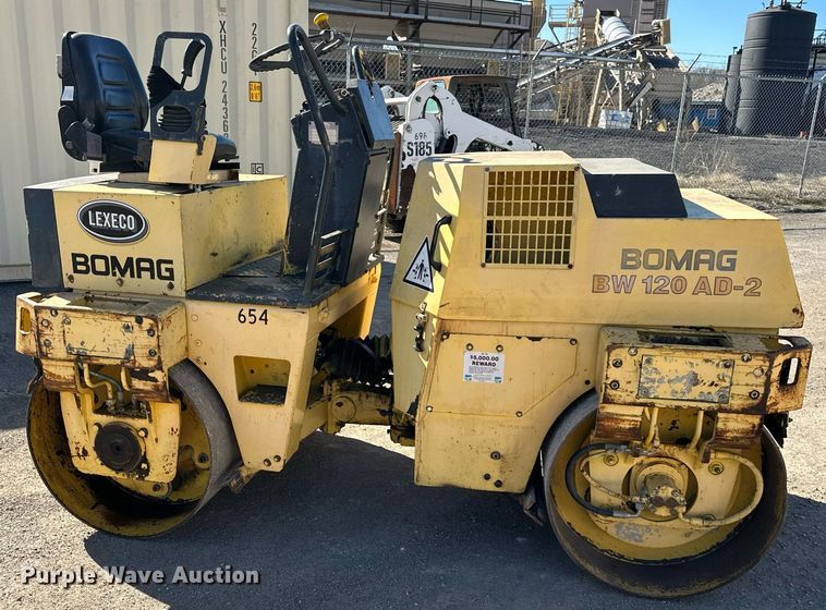 image for item LP9856 1994 Bomag BW120AD-2  double drum roller