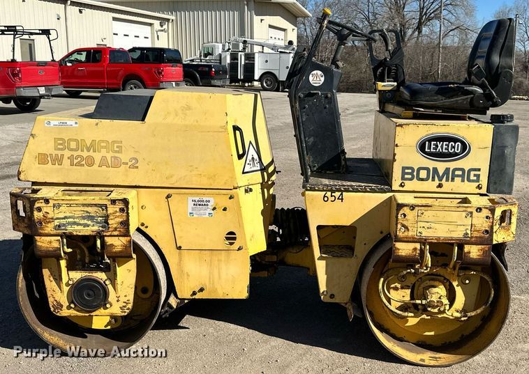image for item LP9856 1994 Bomag BW120AD-2  double drum roller