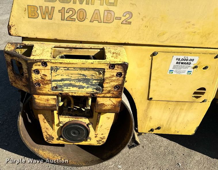 image for item LP9856 1994 Bomag BW120AD-2  double drum roller