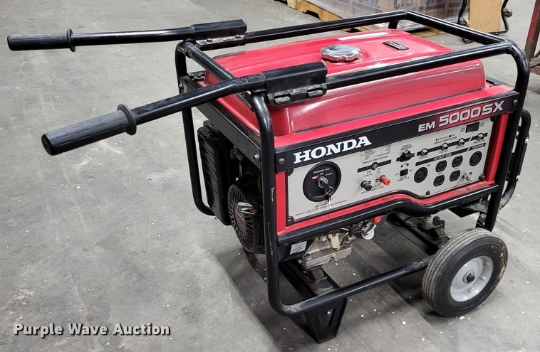image for item LR9204 Honda EM 5000SX  generator