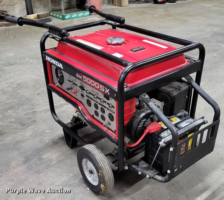 image for item LR9204 Honda EM 5000SX  generator