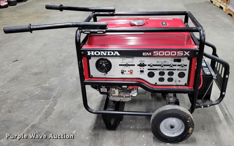 image for item LR9204 Honda EM 5000SX  generator